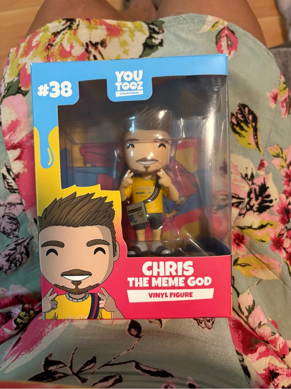 YouTooz Chris The Meme God Vinyl Figure - Yellow